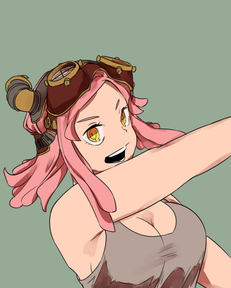 hatsume mei (boku no hero academia) drawn by eiten(_vov_)