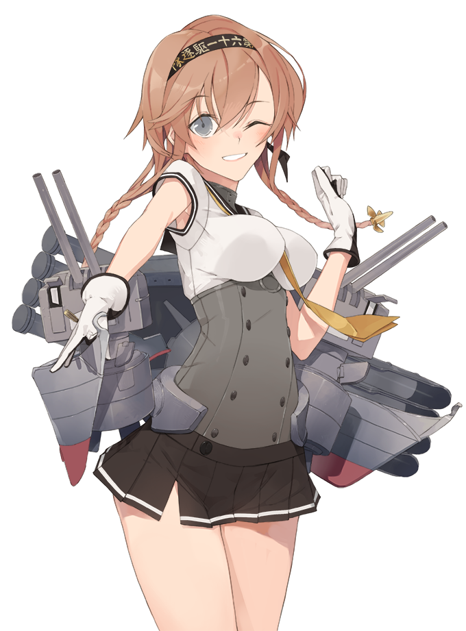 teruzuki and chou-10cm-hou-chan (kantai collection) drawn by hayashi_kewi
