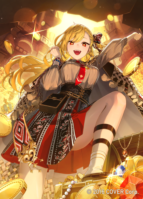 kaela kovalskia (hololive and 1 more) drawn by bibi_(obb_spl)