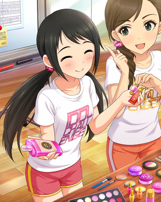 nakano yuka and etou misaki (idolmaster and 1 more)
