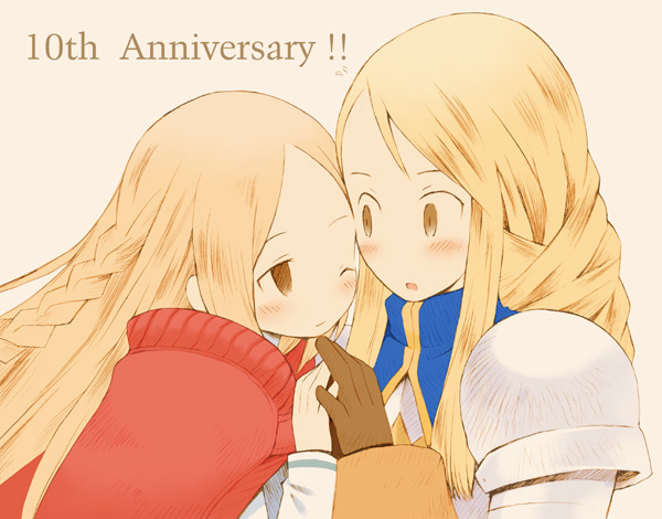 agrias oaks and ovelia atkascha (final fantasy and 1 more) drawn by b.tarou