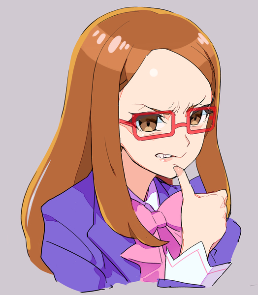 akai meganee (pretty series and 1 more) drawn by moudoku_(decopon3rd)