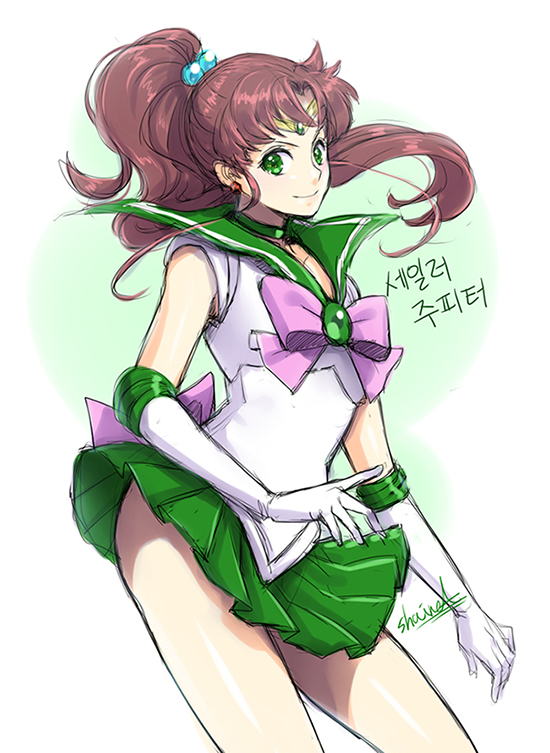kino makoto and sailor jupiter (bishoujo senshi sailor moon) drawn by shainea