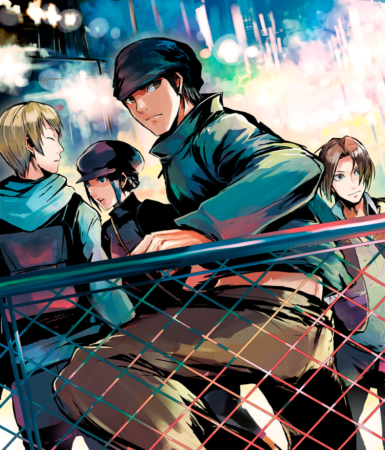 kadota kyouhei, karisawa erika, yumasaki walker, and togusa saburou (durarara!!) drawn by maguchimo