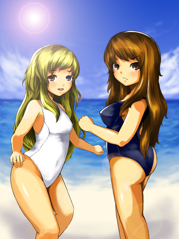 lily white and lily black (touhou) drawn by laboto