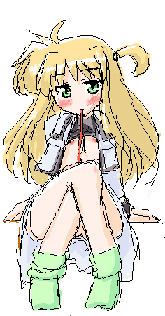 arisa bunnings (lyrical nanoha and 1 more) drawn by cotonpot