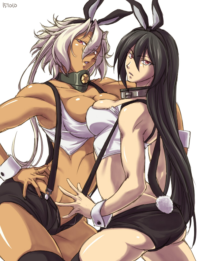 nagato and musashi (kantai collection) drawn by tsuzuki_masumi