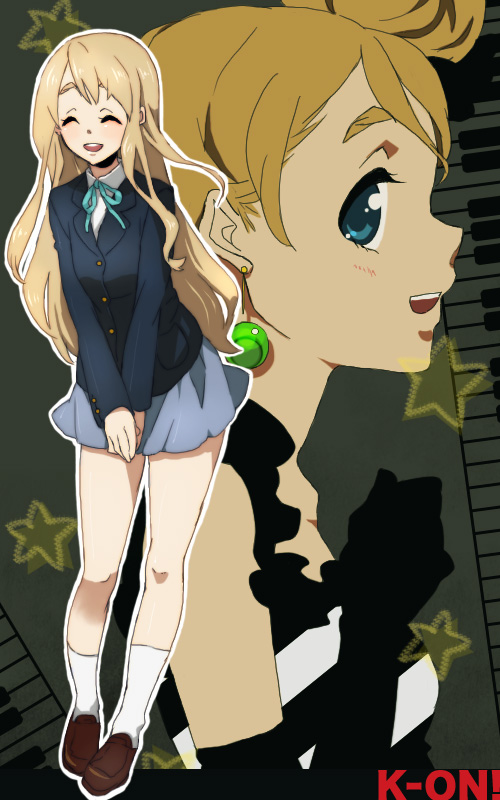 kotobuki tsumugi (k-on!) drawn by kurage_(huwahuwaru_n)