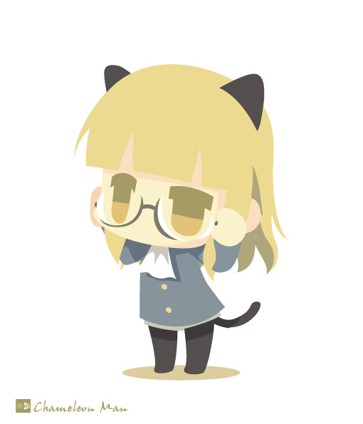 perrine h. clostermann (world witches series and 1 more) drawn by chameleon_man_(three)