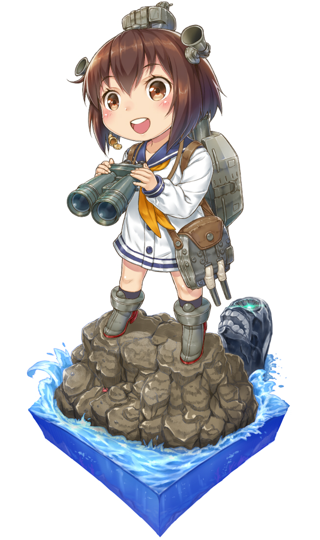 yukikaze and i-class destroyer (kantai collection) drawn by komase_(jkp423)