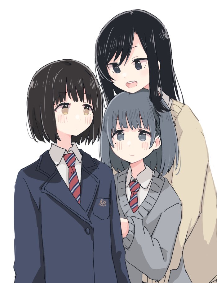 koguma, reiko, and eniwa shii (super cub) drawn by shiroshi_(denpa_eshidan)