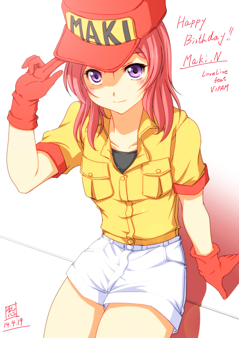 nishikino maki and maki rowel (love live! and 2 more) drawn by ranshin