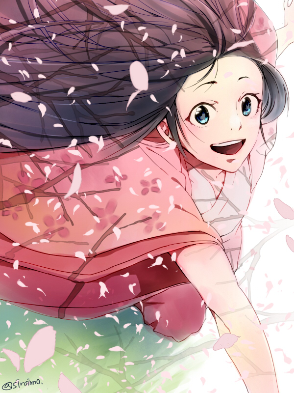 kaguya hime (studio ghibli and 2 more) drawn by morishita_makoto