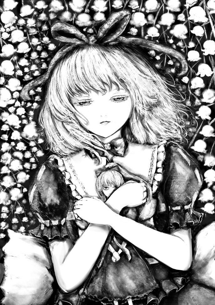 medicine melancholy and su-san (touhou) drawn by namonaiteidono
