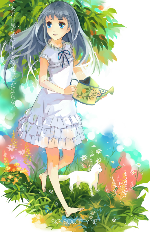 honma meiko (ano hi mita hana no namae wo bokutachi wa mada shiranai.) drawn by alice_jing