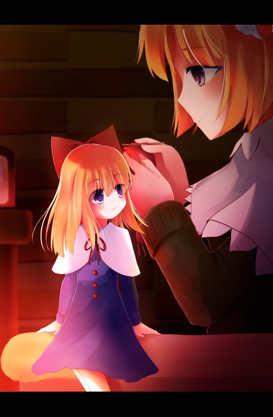 alice margatroid and shanghai doll (touhou) drawn by akabeko_(ku-enn)