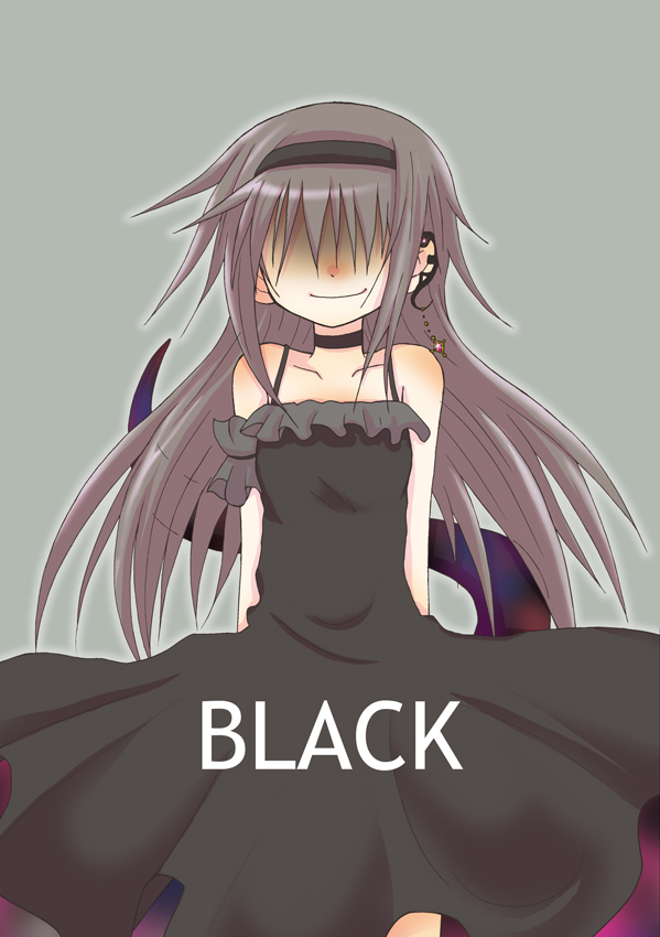 akemi homura (mahou shoujo madoka magica and 1 more) drawn by 8_(asahati)
