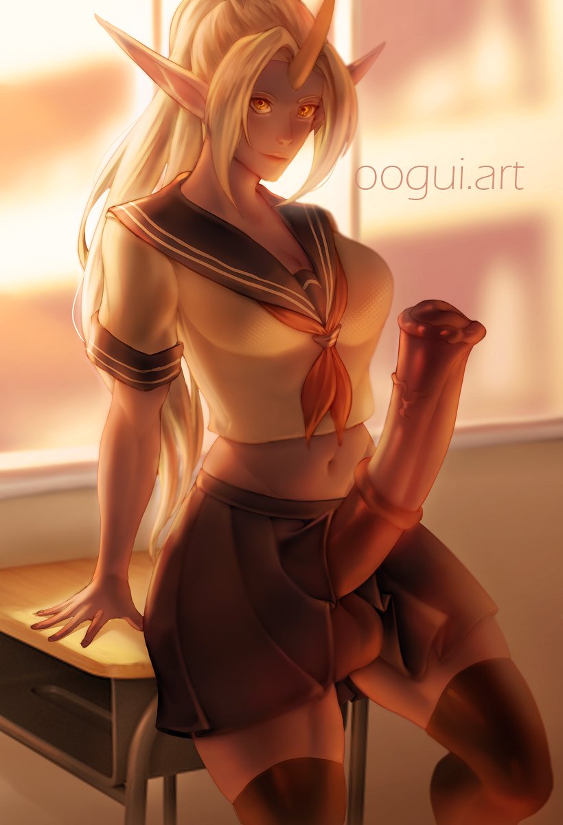 soraka (league of legends and 1 more) drawn by oogui_art