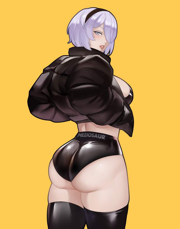 2b (nier and 1 more) drawn by meziosaur