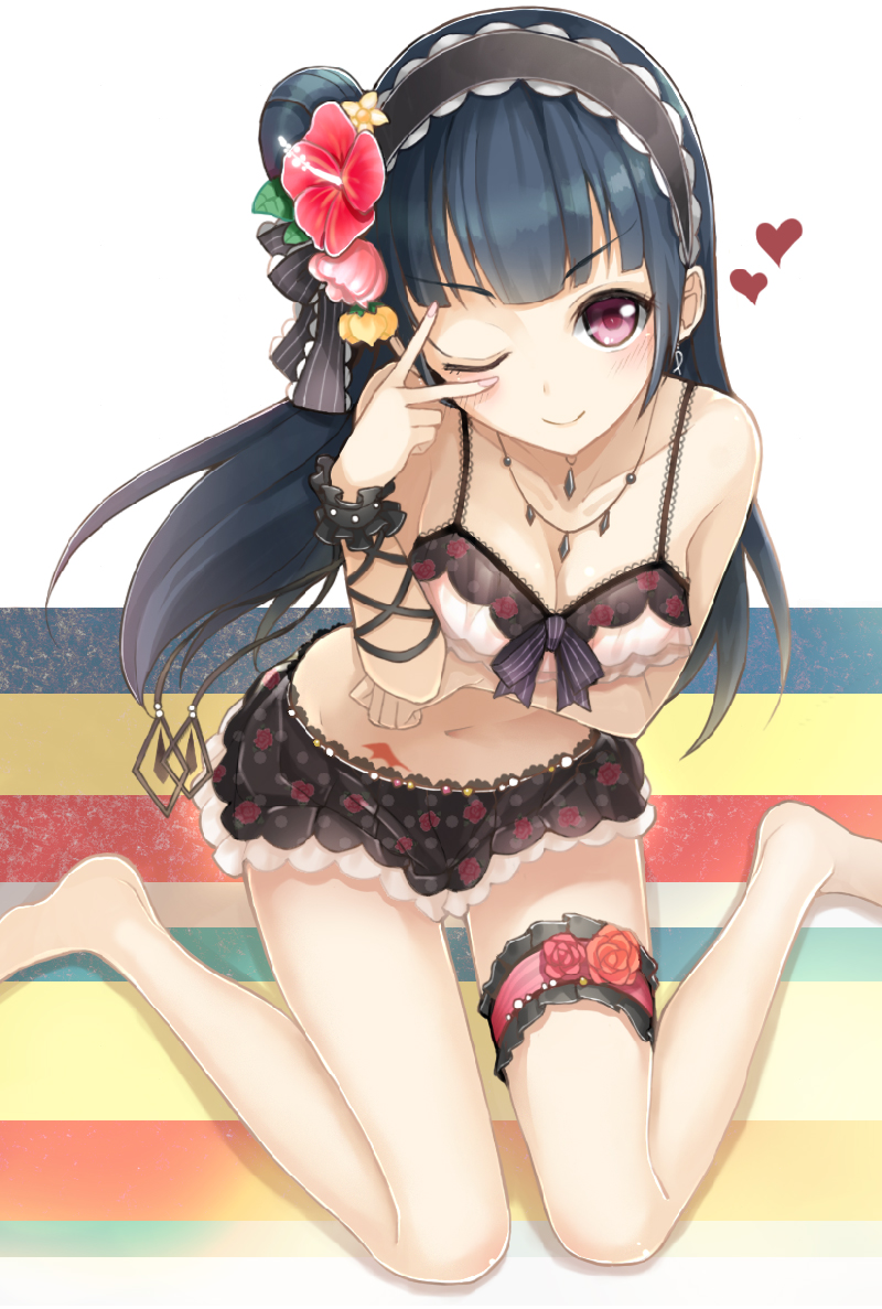 tsushima yoshiko (love live! and 1 more) drawn by sakasa_(guranyto)