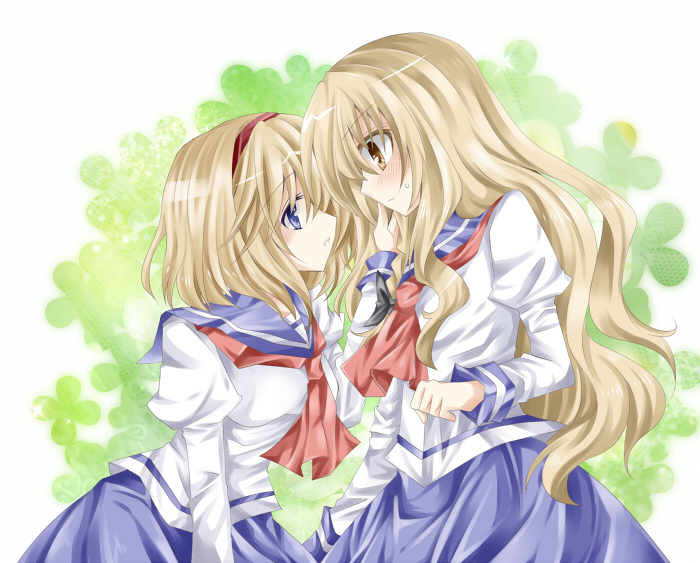 kirisame marisa and alice margatroid (touhou) drawn by nanase_nao