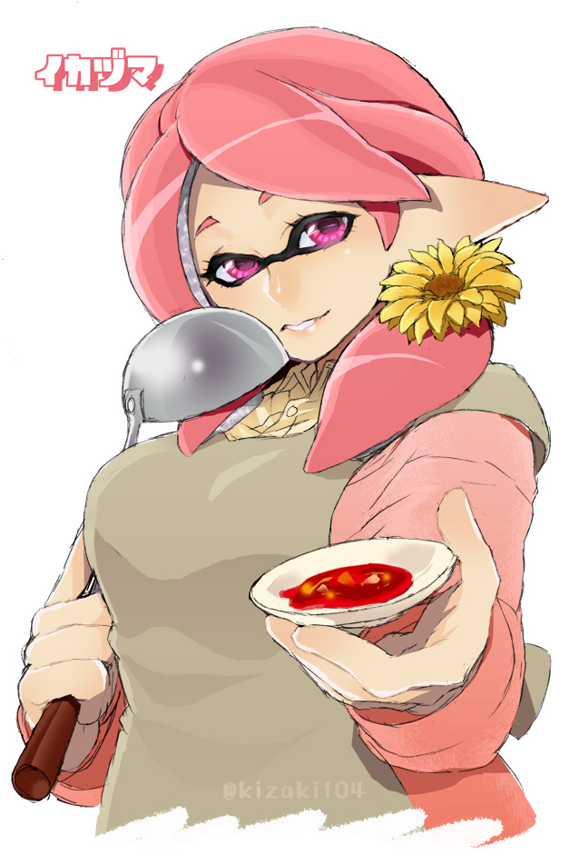 inkling player character and inkling girl (splatoon) drawn by isamu-ki_(yuuki)