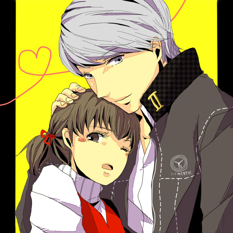 narukami yu and doujima nanako (persona and 1 more) drawn by asuchampur