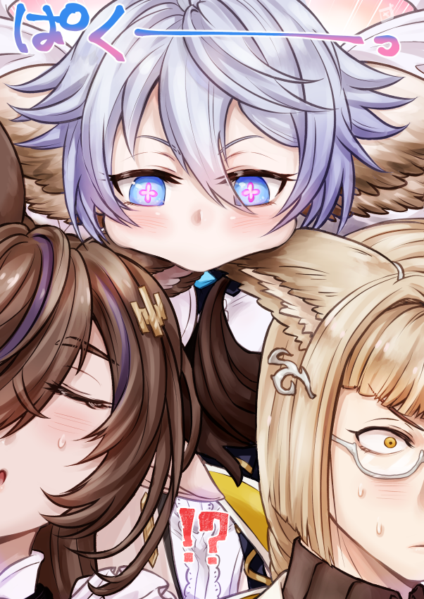galleon, wamdus, and lu woh (granblue fantasy) drawn by hk_nh3cooh