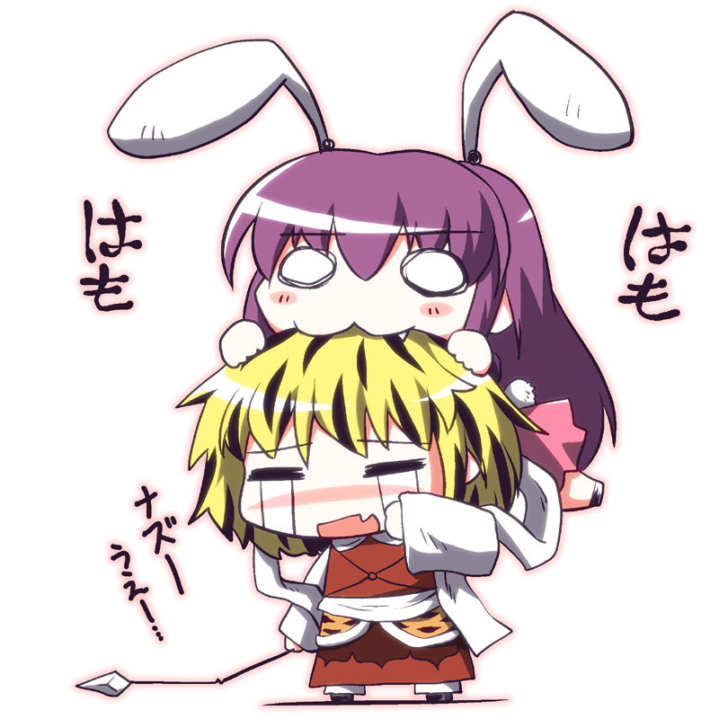 reisen udongein inaba and toramaru shou (touhou) drawn by futatsuki_hisame