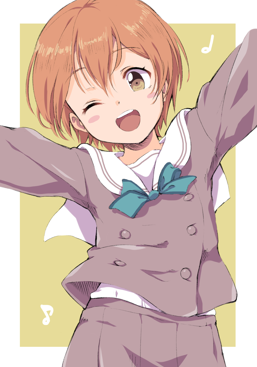 hoshizora rin (love live! and 1 more) drawn by sen_(sen0910)