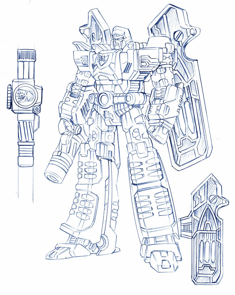 megatron (transformers and 1 more) drawn by kamizono_(spookyhouse)