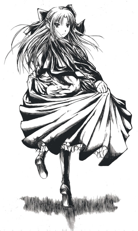 len (tsukihime and 1 more) drawn by iwaki_hiro