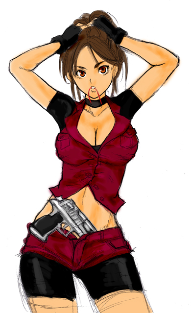 claire redfield (resident evil and 1 more) drawn by nayuta_(nayuta2501)
