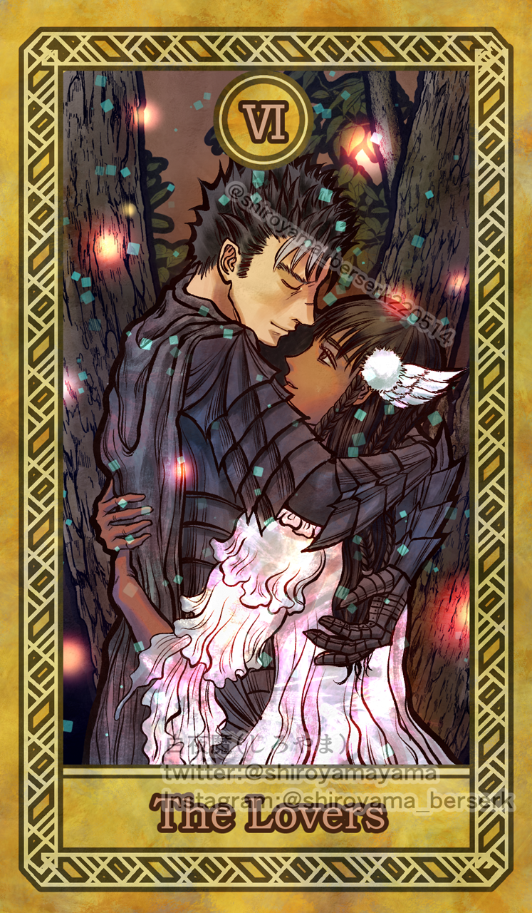 guts and casca (berserk) drawn by shiroyama_(cxxy8358)