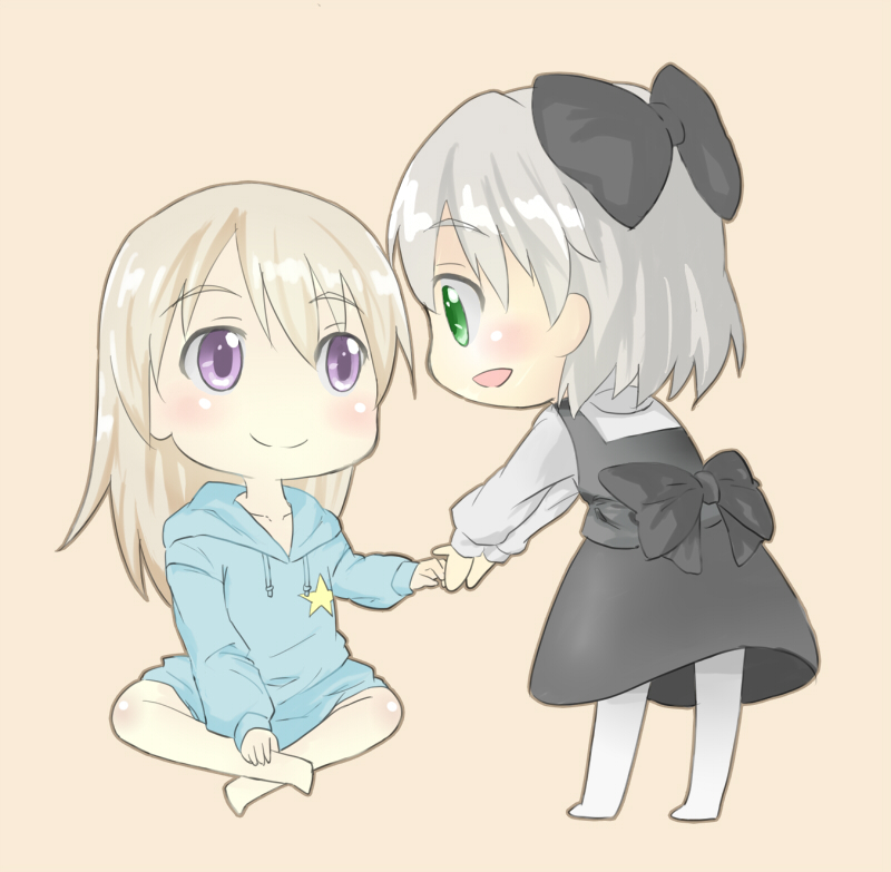 sanya v. litvyak and eila ilmatar juutilainen (world witches series and 1 more) drawn by hatopoo_(beach7pijon)