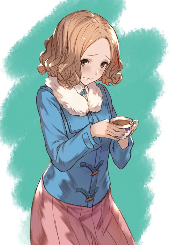 okumura haru (persona and 1 more) drawn by lialight