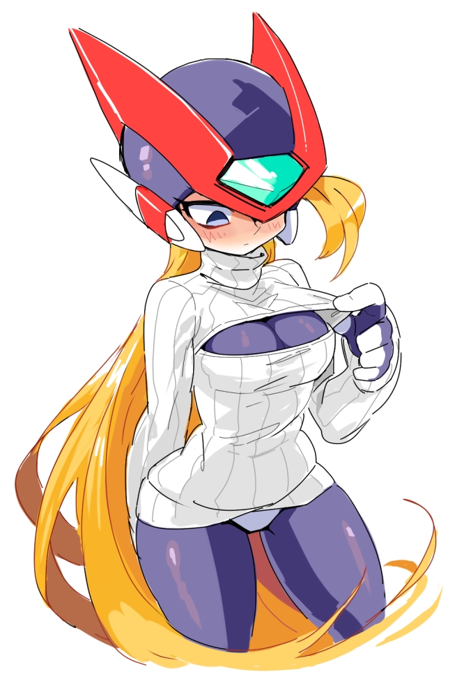 zero and zero(z) (mega man and 1 more) drawn by yuriyuri_(ccc)