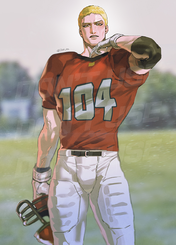 reiner braun (shingeki no kyojin and 1 more) drawn by gge_(gebback_dark)