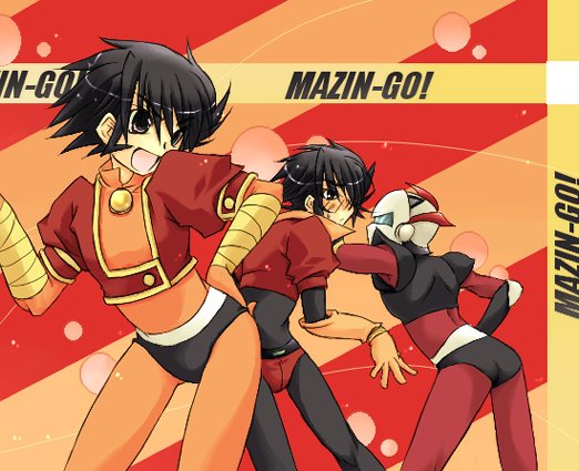 kabuto kouji, duke fleed, and tsurugi tetsuya (galaxy angel and 5 more)