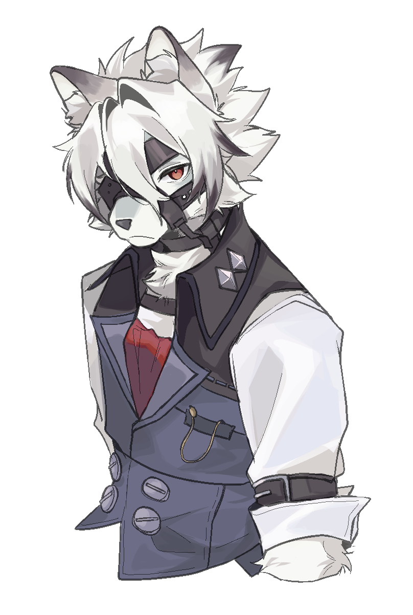 von lycaon (zenless zone zero) drawn by yi_ke_xuesongshu