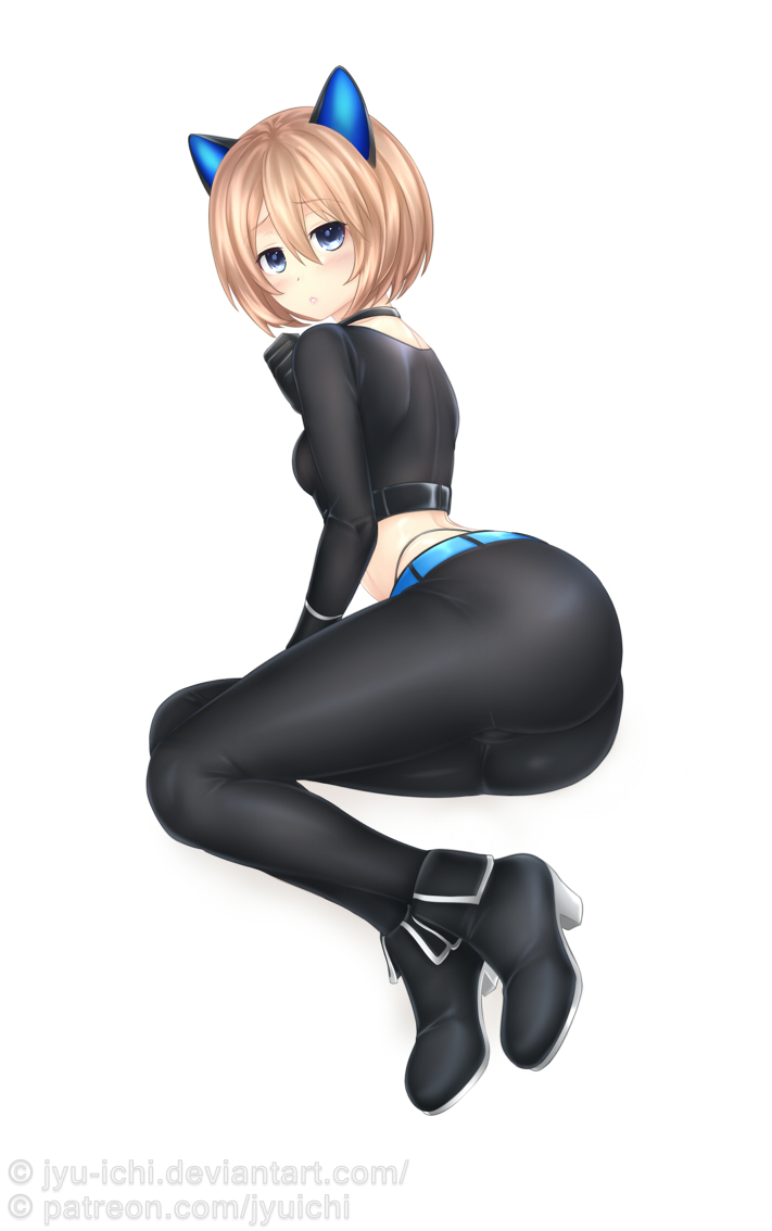 blanc (neptune and 1 more) drawn by jyu_ichi