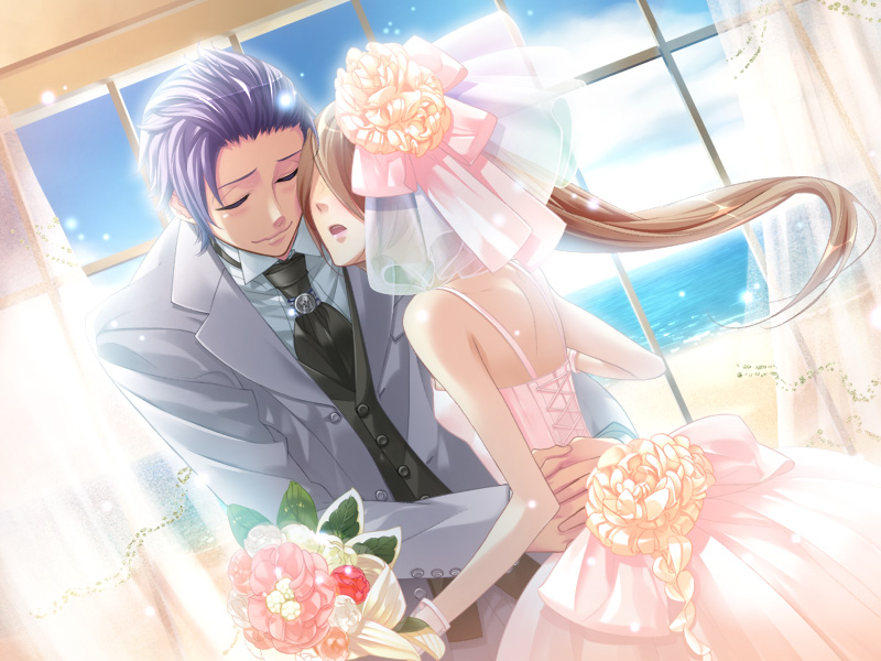 yahisa tsukiko and amaha tsubasa (starry sky) drawn by kazuaki
