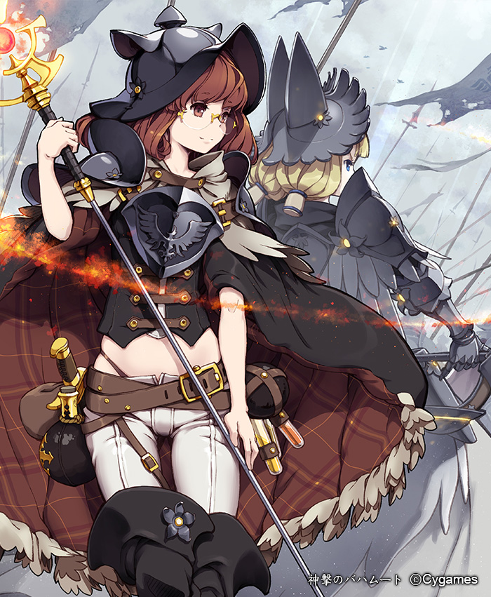 luminous knight and luminous mage (shingeki no bahamut) drawn by len_(a-7)