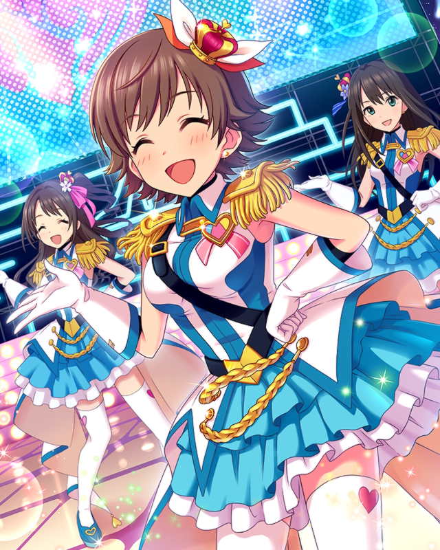 shibuya rin, shimamura uzuki, and honda mio (idolmaster and 1 more)