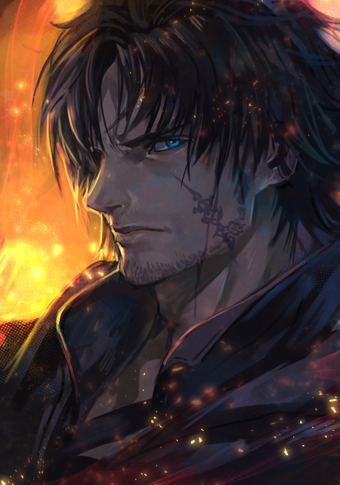 clive rosfield (final fantasy and 1 more) drawn by hungry_clicker