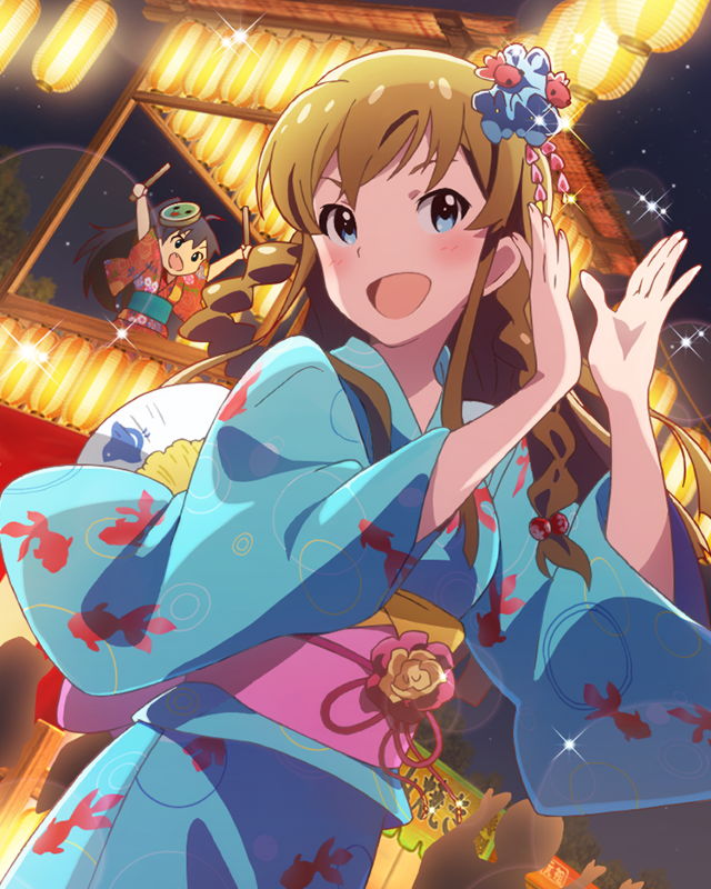 ganaha hibiki, kousaka umi, and wada katsu (idolmaster and 2 more)