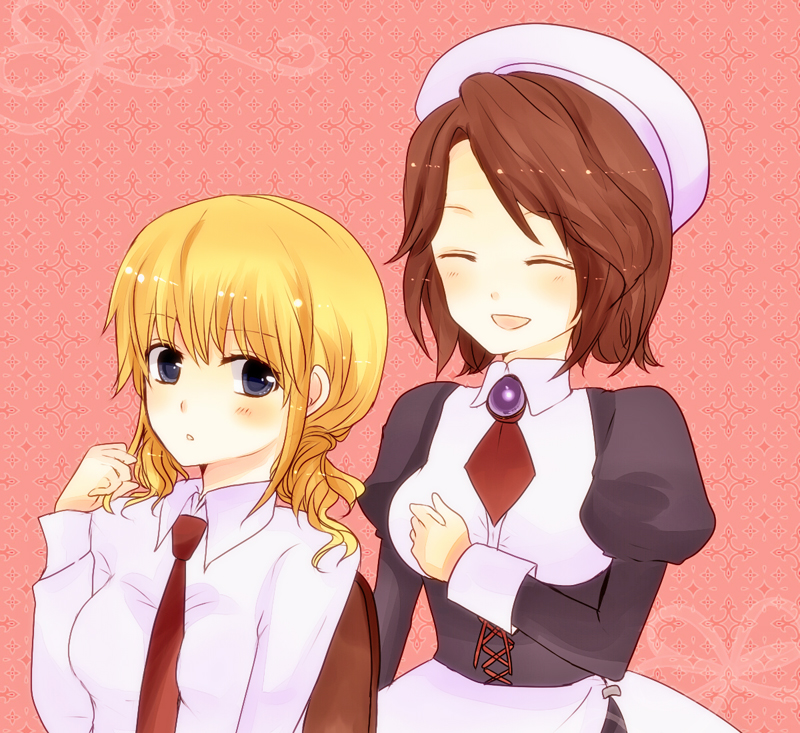 ushiromiya jessica and shannon (umineko no naku koro ni) drawn by momonkii