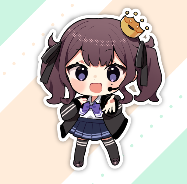 natsuki karin (synthesizer v and 1 more) drawn by binchou_maguro