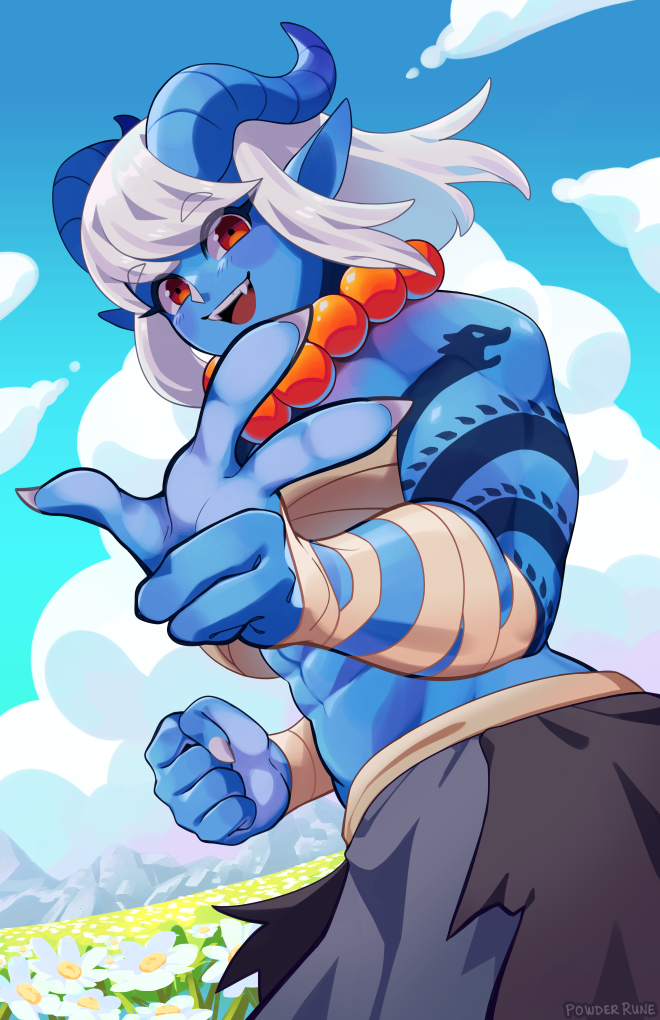 valkaria (original and 1 more) drawn by powderrune