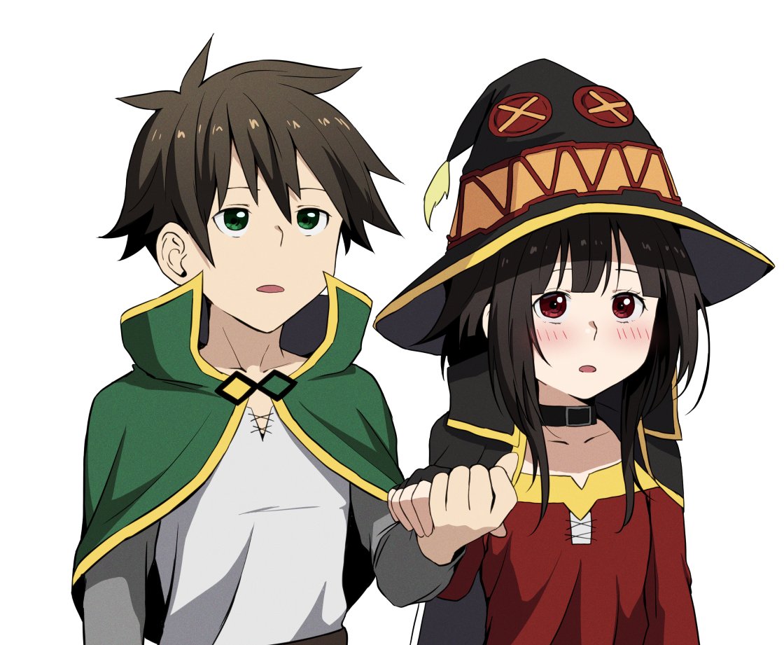 Kazuma and Megumin holding hands : r/Konosuba